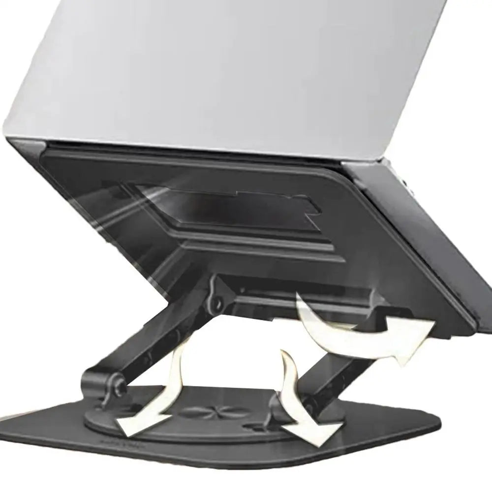 Gadgit Co™ – 360° Adjustable Aluminium Laptop Stand | Foldable, Portable