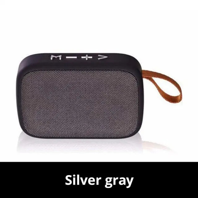 Gadgit Co™ Portable Bluetooth 5.0 Speaker | FM Radio, TF Card, Fabric Design