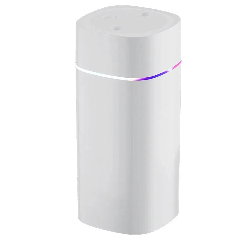 Gadgit Co Dual-Nozzle USB Humidifier | 600ml/h Super Mist, Ultra Quiet, Home & Car