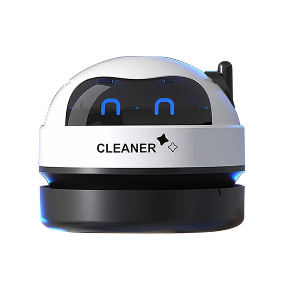 Gadgit Co Mini USB Desktop Vacuum Cleaner | Rechargeable, Detachable Nozzle, Pet Hair
