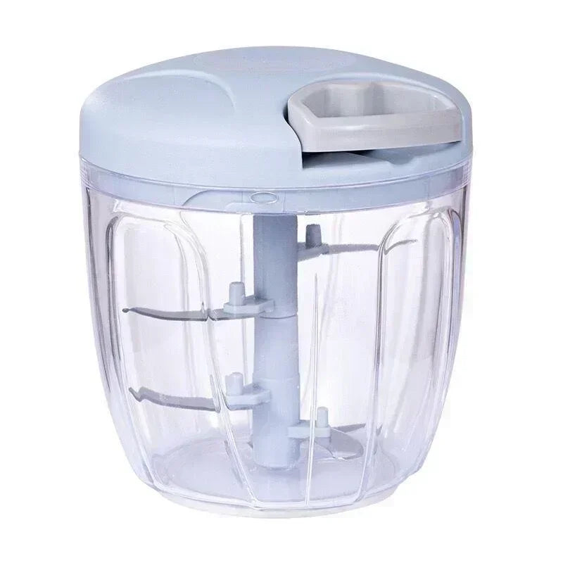 Gadgit Co Manual Garlic Press & Vegetable Chopper | 500ml or 900ml, CE Certified