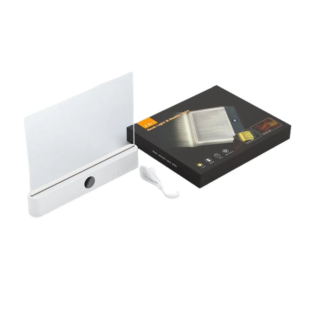 Gadgit Co ™ Rechargeable LED Reading Light | 3 Colours, Timer, Eye-Friendly