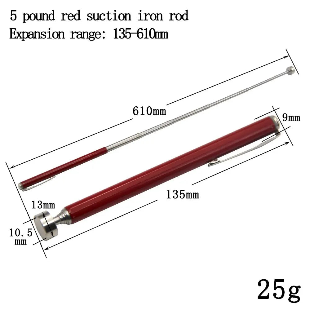 Gadgit Co MagGrip™ Retractable Magnetic Pickup Tool | 5, 8 & 10 lb