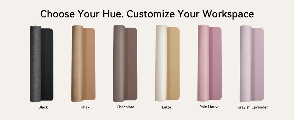 Large Mouse Pad,Office Desk Mat, Leather Desk Pad Protector, Non-Slip PU Leather Desk Blotter, Laptop Desk Pad