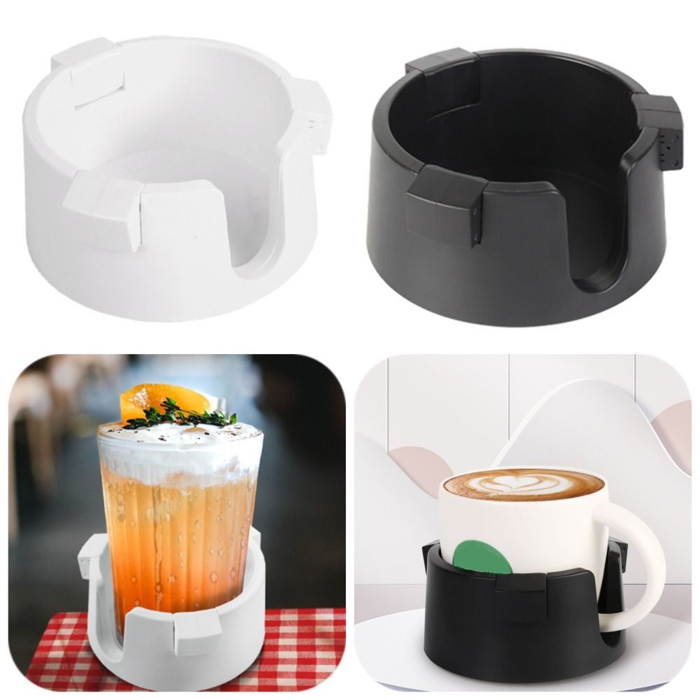 Gadgit Co Anti-Spill Desktop Cup Holder | Suction Mount, Double Slot, Universal