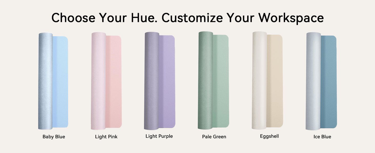 Large Mouse Pad,Office Desk Mat, Leather Desk Pad Protector, Non-Slip PU Leather Desk Blotter, Laptop Desk Pad