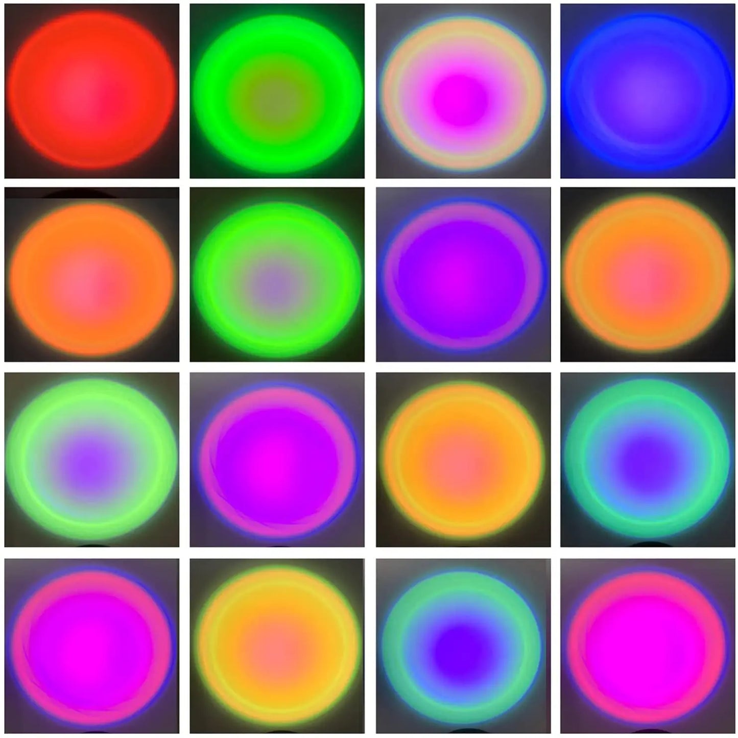 Gadgit Co ™ Smart RGB Sunset Projection Lamp | App, Remote & Music Sync