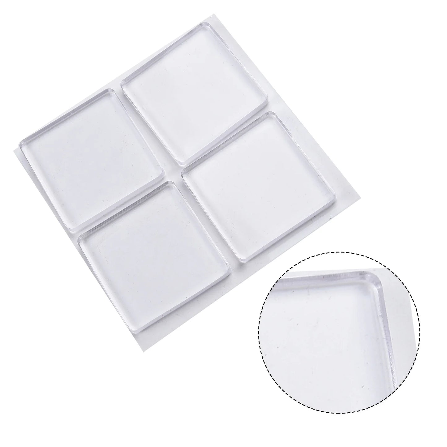 Gadgit Co Anti-Vibration Shock Absorbing Pads | Silicone, Non-Slip, 4pcs