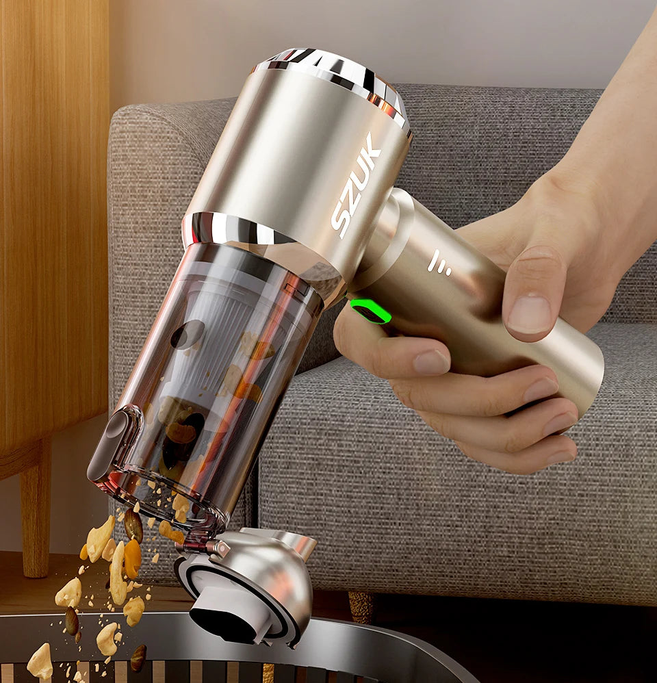 Gadgit Co™ – 3-in-1 Wireless Handheld Vacuum, Blower & Inflator (100W | HEPA)