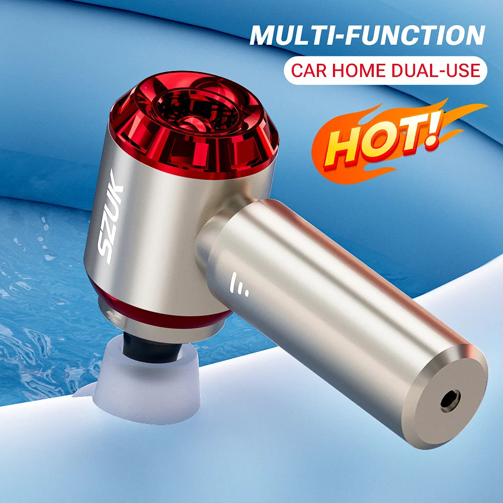 Gadgit Co™ – 3-in-1 Wireless Handheld Vacuum, Blower & Inflator (100W | HEPA)
