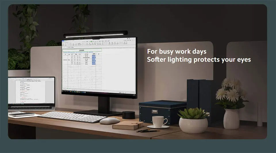 VisionGlow Max™ – Premium Monitor Light Bar
