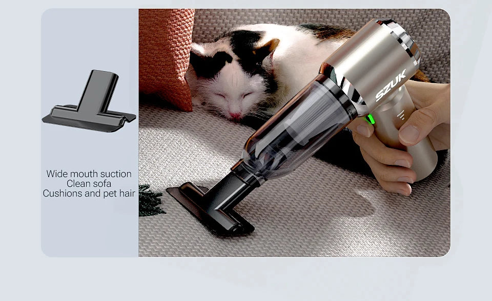 Gadgit Co™ – 3-in-1 Wireless Handheld Vacuum, Blower & Inflator (100W | HEPA)
