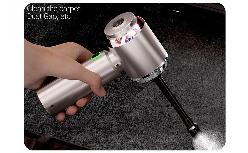 Gadgit Co™ – 3-in-1 Wireless Handheld Vacuum, Blower & Inflator (100W | HEPA)