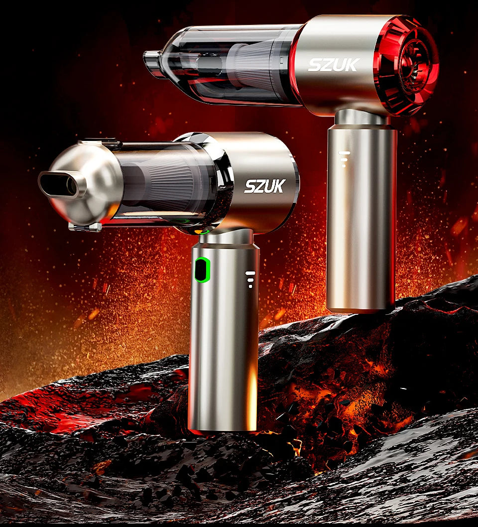 Gadgit Co™ – 3-in-1 Wireless Handheld Vacuum, Blower & Inflator (100W | HEPA)