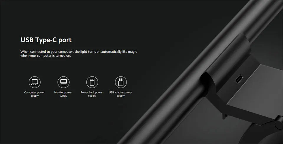 VisionGlow Max™ – Premium Monitor Light Bar