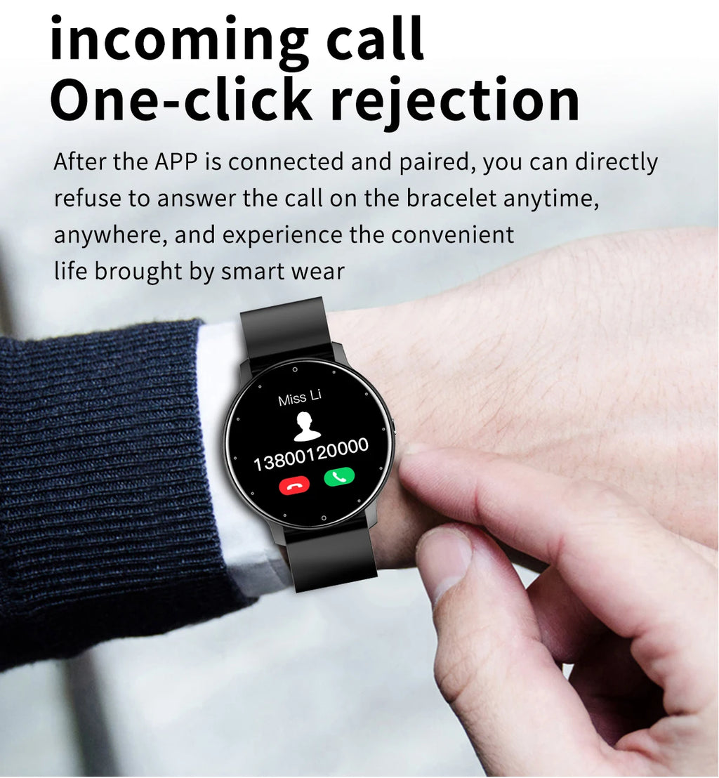 PulseFit X™ – Waterproof Fitness Smartwatch