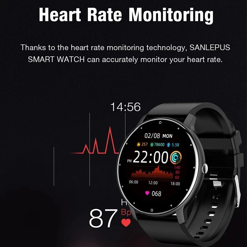 PulseFit X™ – Waterproof Fitness Smartwatch