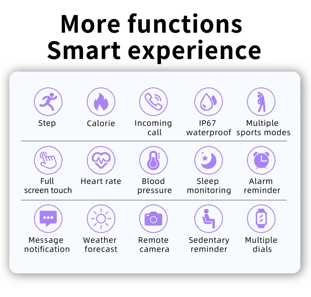PulseFit X™ – Waterproof Fitness Smartwatch