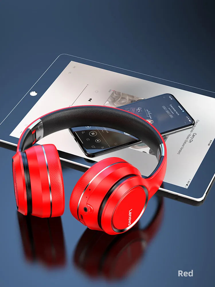 Lenovo HD200 – Wireless Foldable Over-Ear Headphones