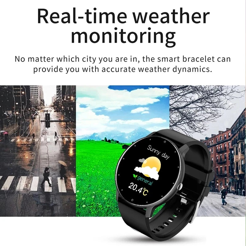 PulseFit X™ – Waterproof Fitness Smartwatch