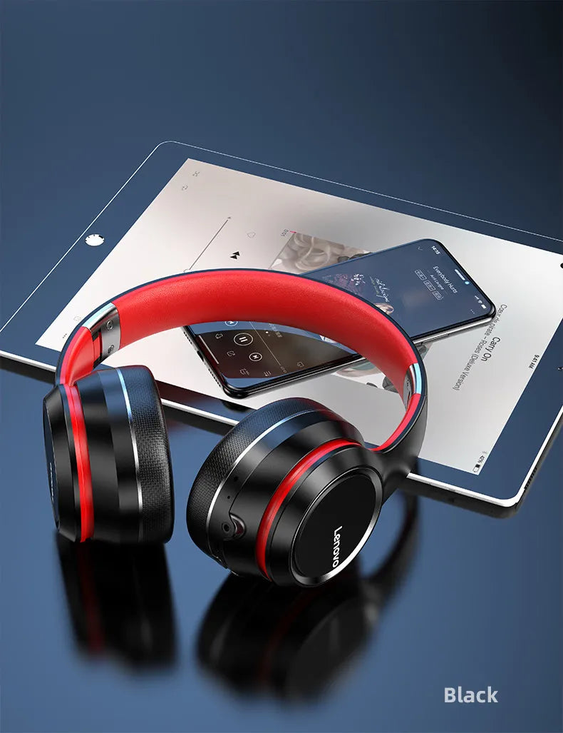 Lenovo HD200 – Wireless Foldable Over-Ear Headphones