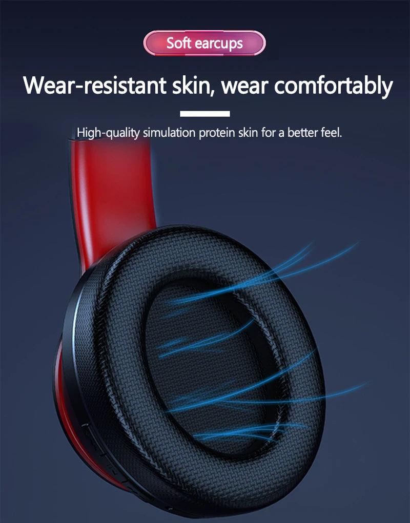 Lenovo HD200 – Wireless Foldable Over-Ear Headphones