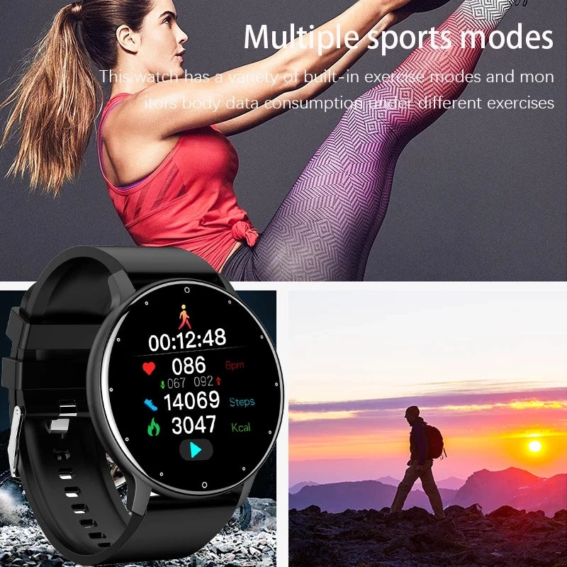 PulseFit X™ – Waterproof Fitness Smartwatch