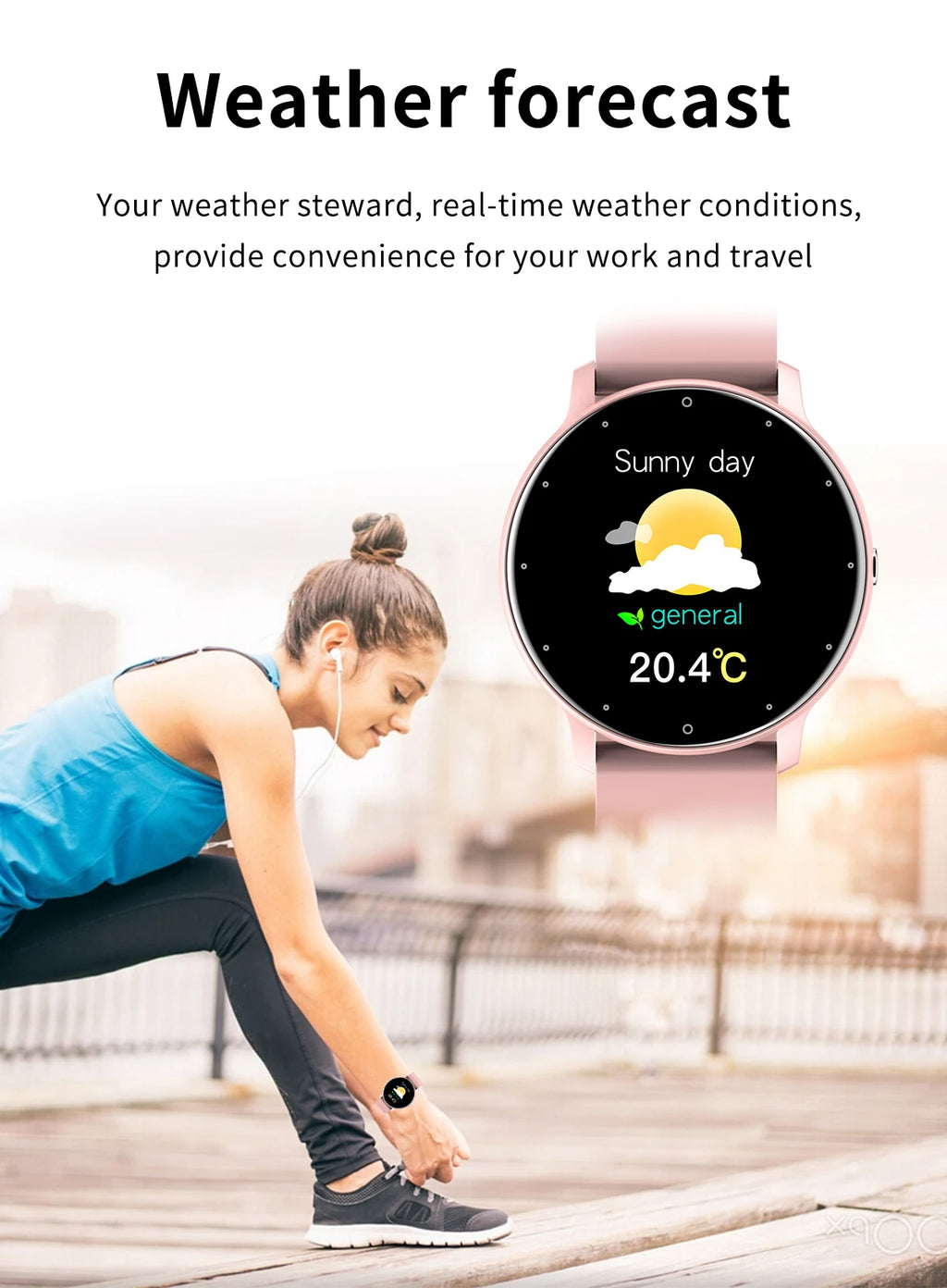 PulseFit X™ – Waterproof Fitness Smartwatch