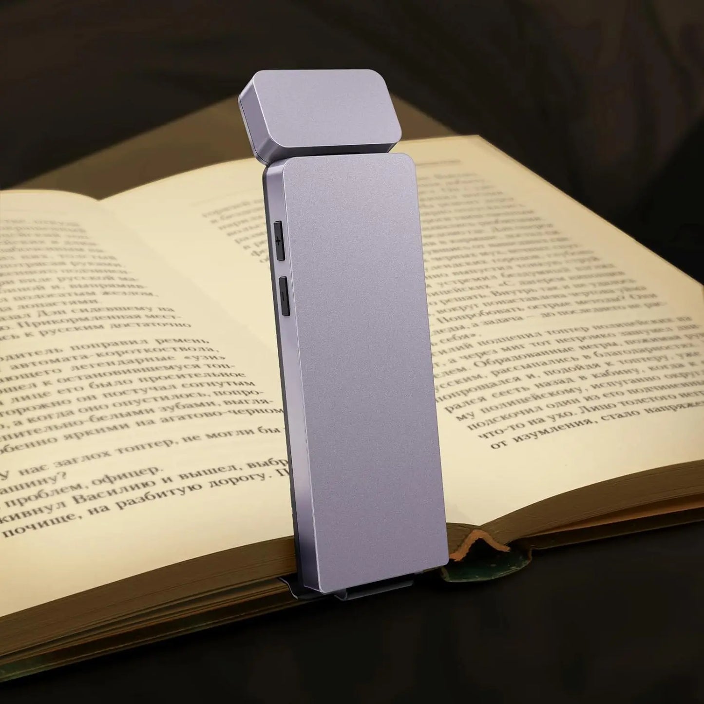 Gadgit Co Clip-On LED Reading Light | 3 Colour Temps, 80hr Battery, USB-C, Eye-Care