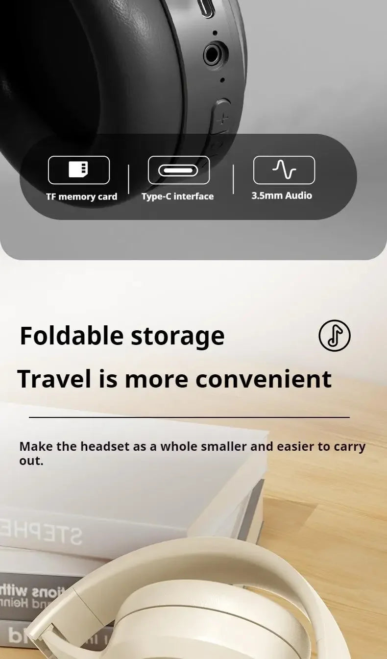 M5 Fusion™ – Wireless Bluetooth 5.3 Over-Ear Headphones