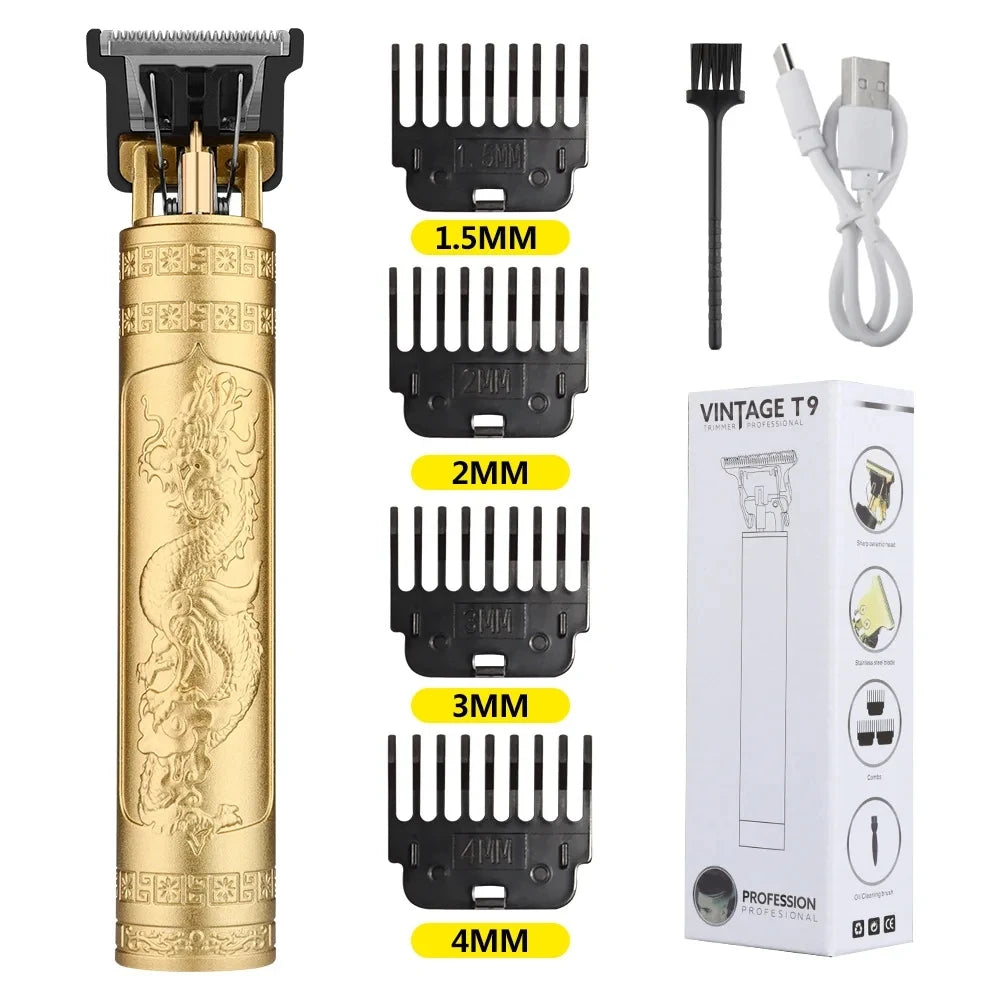 TrimMaster T9™ – Retro Precision Hair & Beard Trimmer