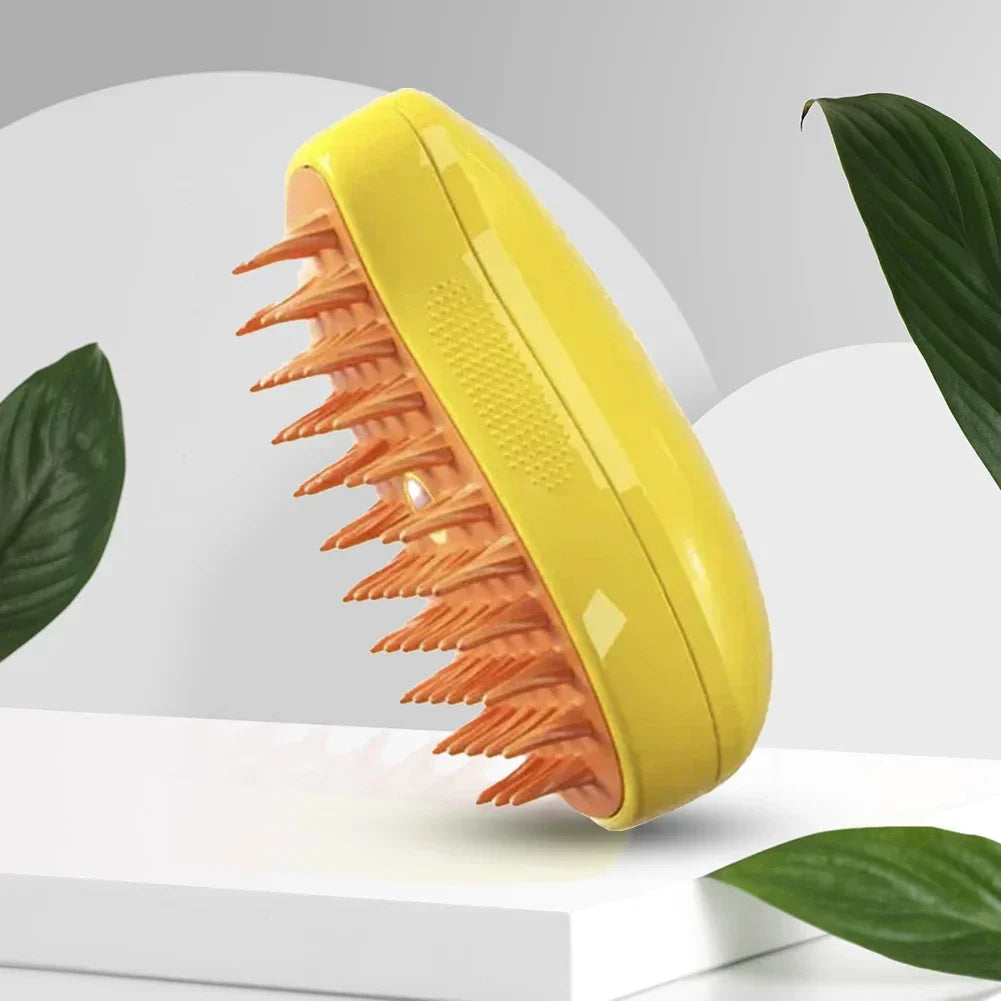 SteamGroom Pro™ – 2-in-1 Pet Steam Brush
