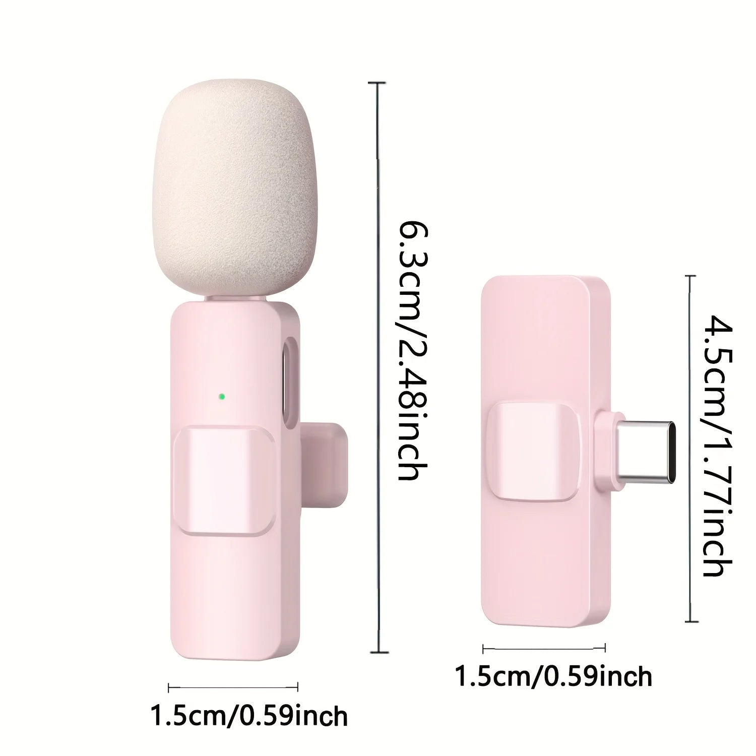 ClipMic Pro™ – Wireless Lavalier Microphone