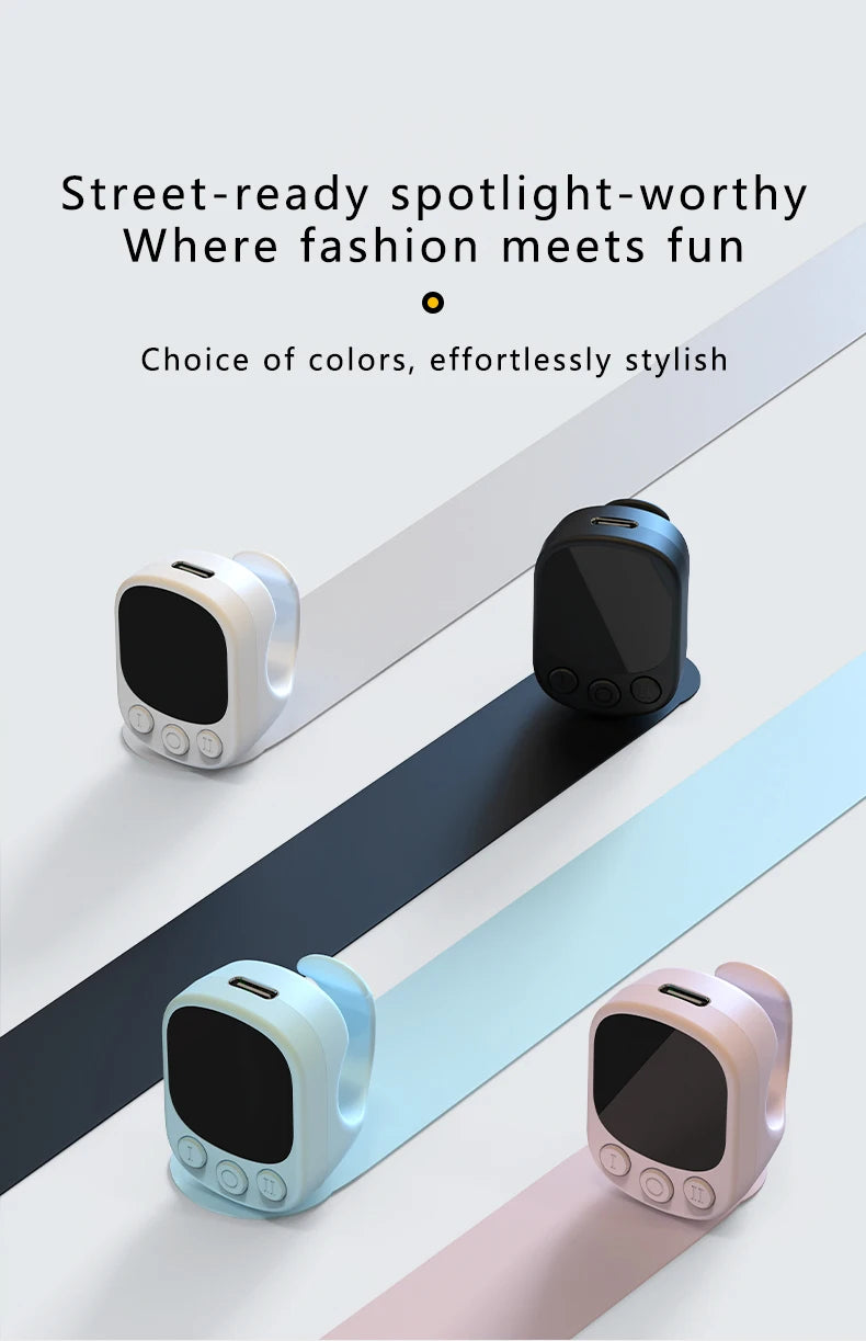 ScrollRing Pro™ – Smart Touch Remote Clicker
