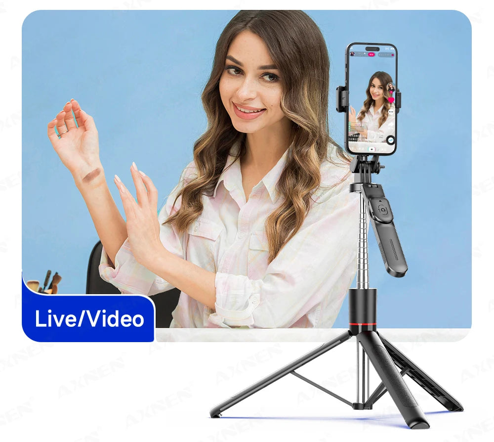 SnapPro X™ – 1708mm Extendable Selfie Tripod