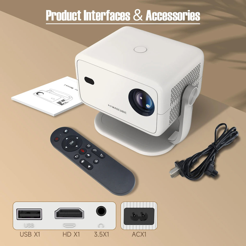 CineSphere X™ – Native 1080P Smart 360° Projector