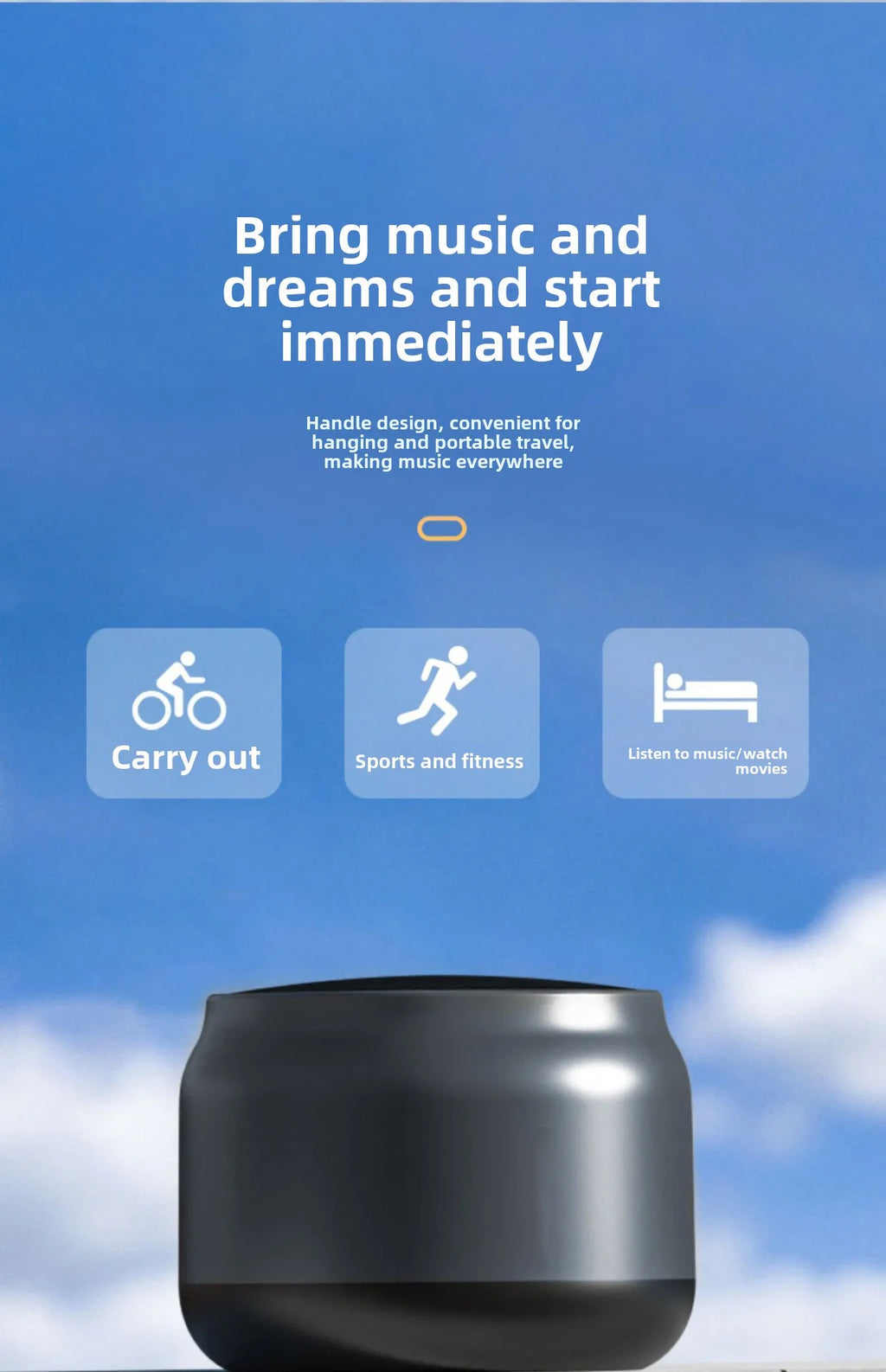 SoundPocket™ – Portable Waterproof Bluetooth Speaker