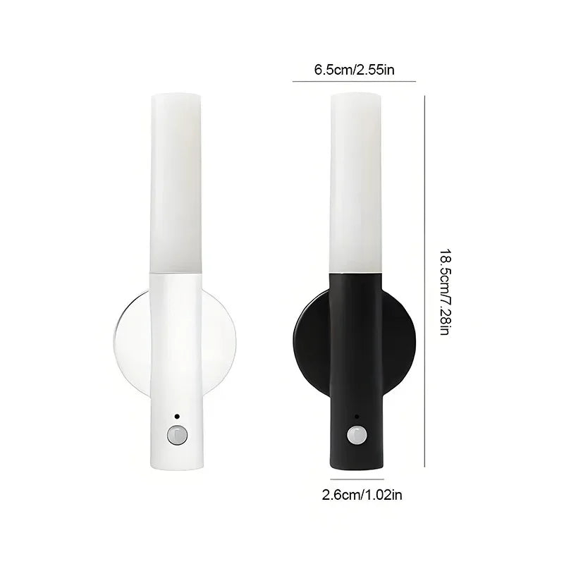 Gadgit Co ™ Magnetic Sensor LED Wall Night Light | Rechargeable, 3 Colours
