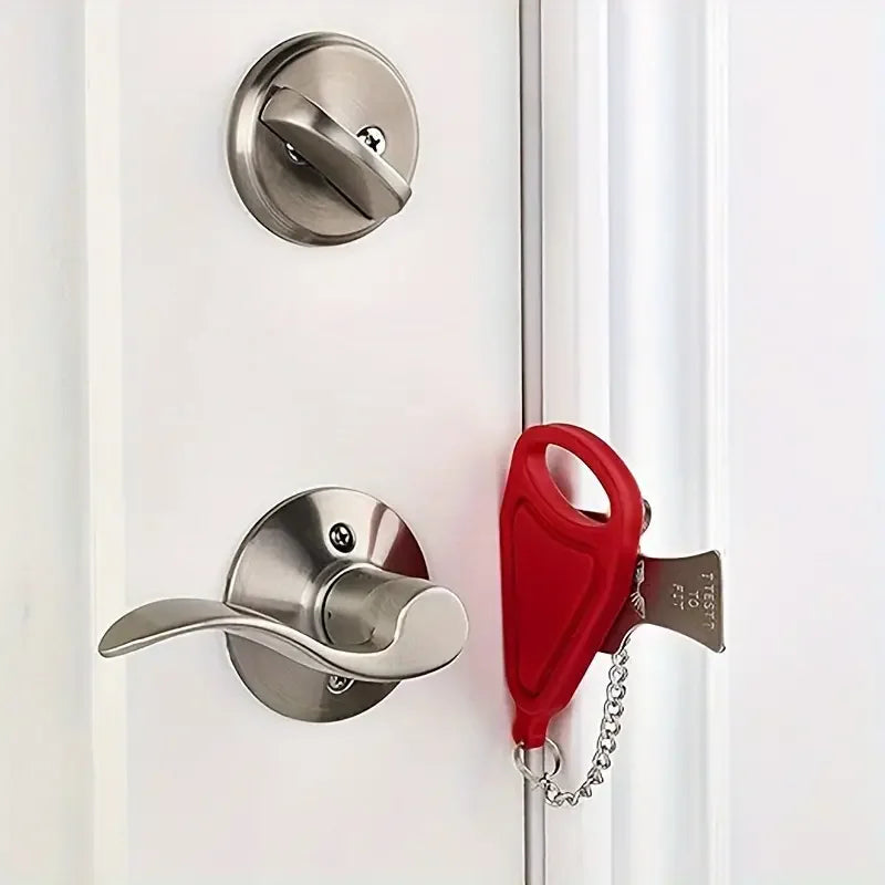 Gadgit Co Portable Travel Safety Door Lock | Universal, No Tools, Hotel & Home