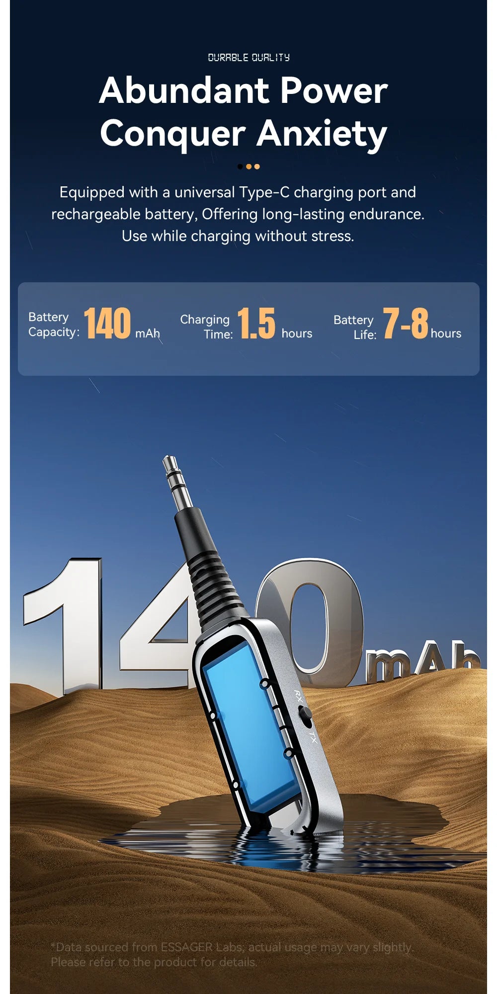 AirLink Mini™ – 2-in-1 Bluetooth 5.1 Audio Adapter