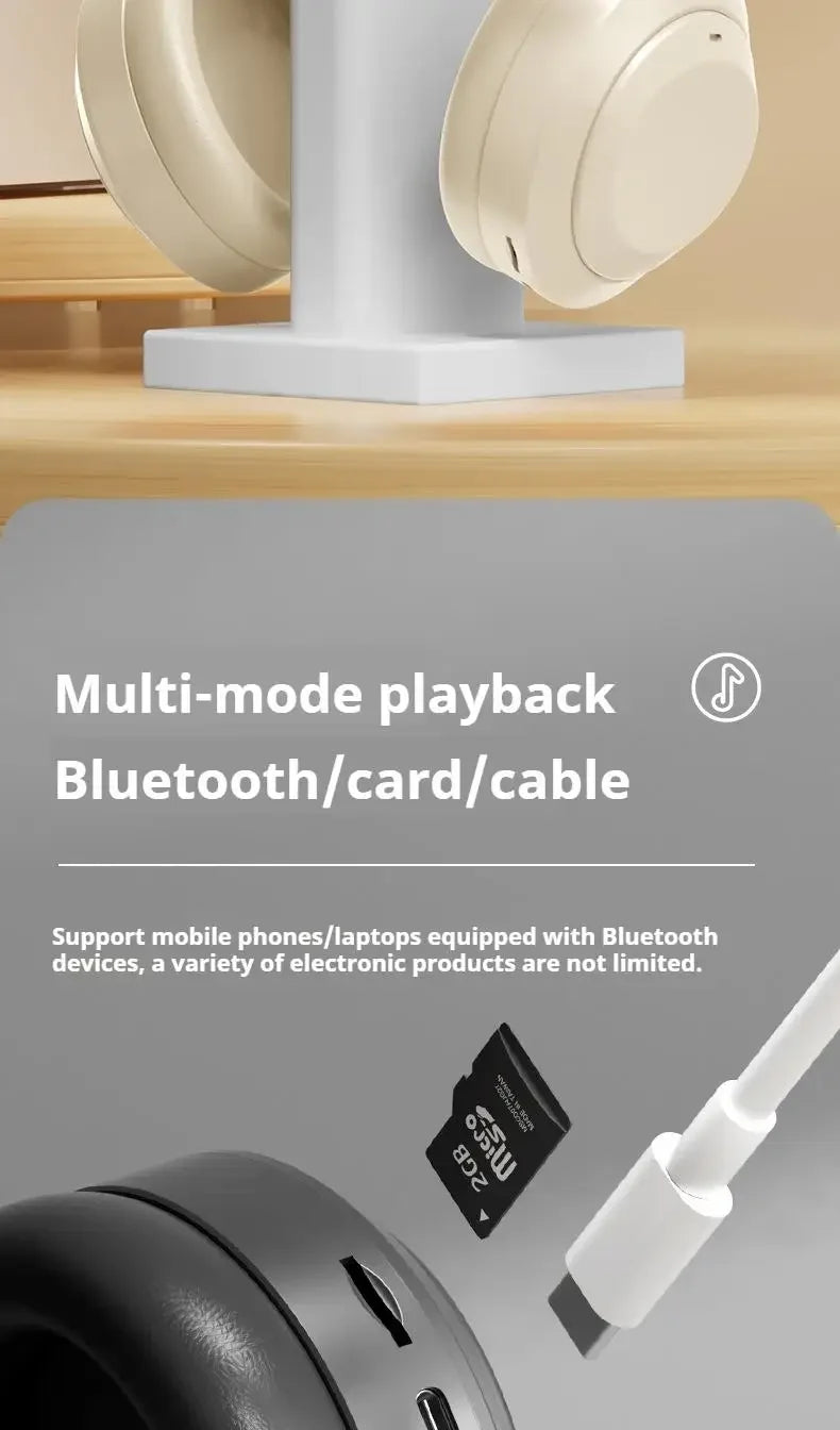 M5 Fusion™ – Wireless Bluetooth 5.3 Over-Ear Headphones