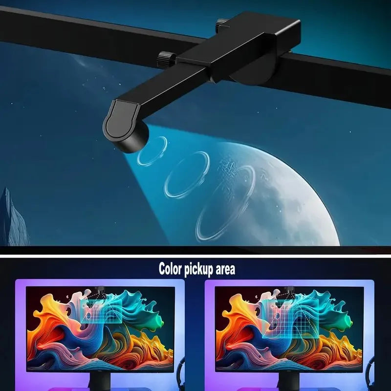 GlowSync Pro™ – Smart RGBIC TV Backlight with Camera
