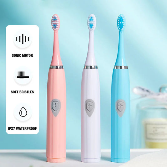 Gadgit Co™ – IPX7 Waterproof Electric Toothbrush