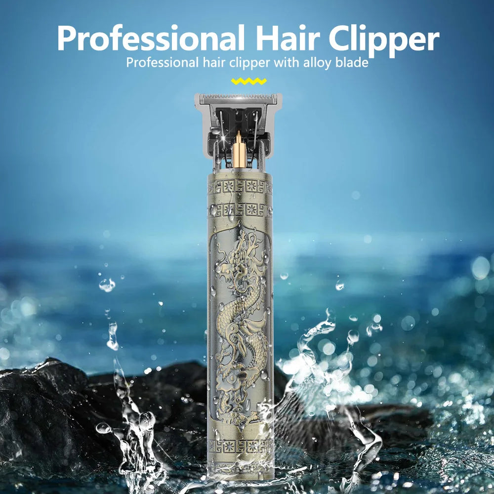 TrimMaster T9™ – Retro Precision Hair & Beard Trimmer