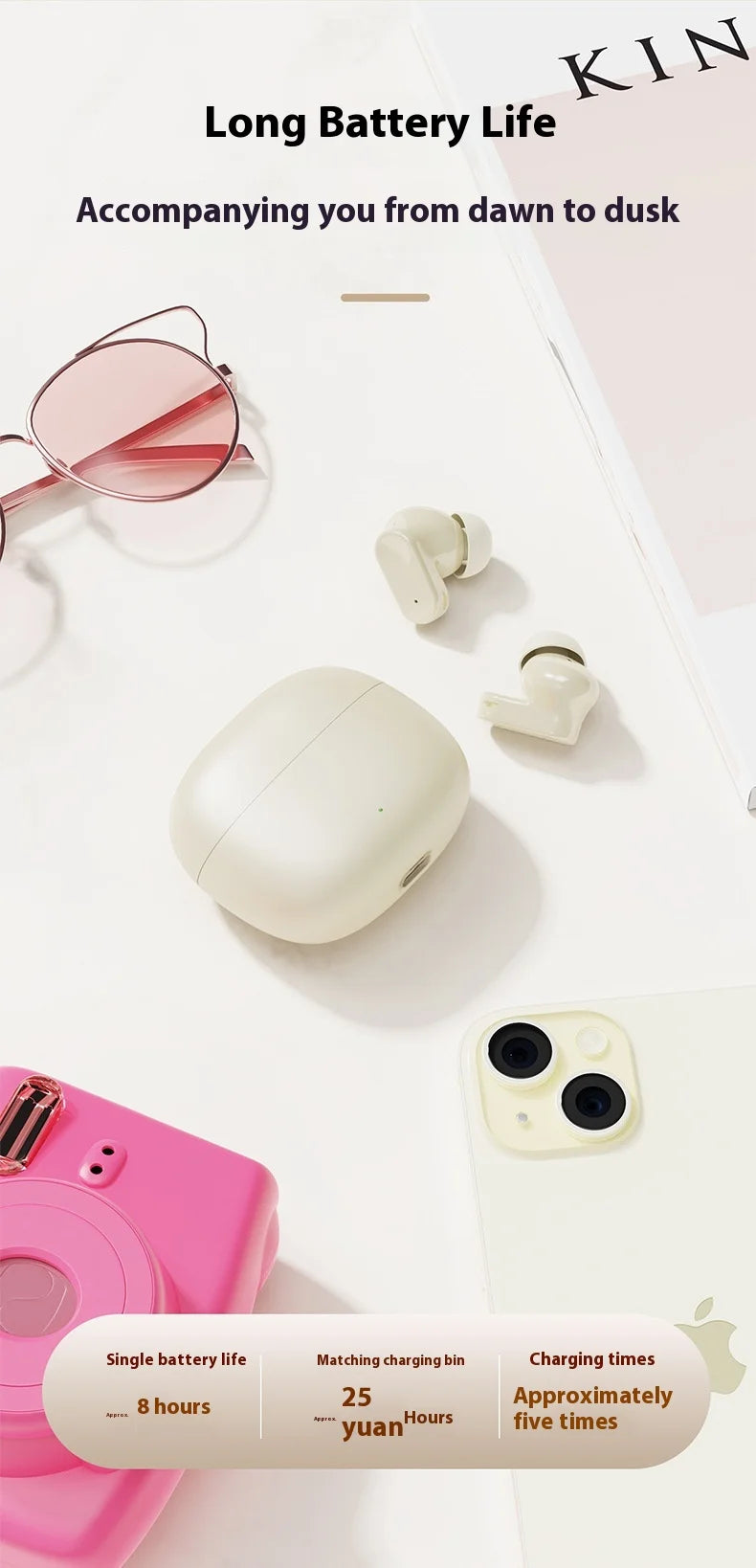AirBeat Pro™ Wireless Earbuds | Bluetooth 5.3, ANC, 20Hr Battery