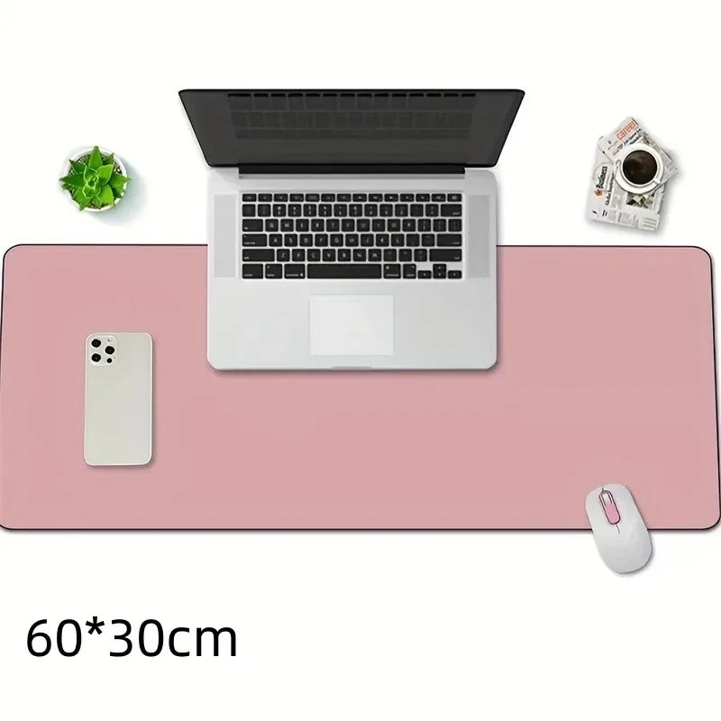 Gadgit Co™ PU Leather Desk & Gaming Mouse Pad | 60×30cm, Non-Slip, Waterproof