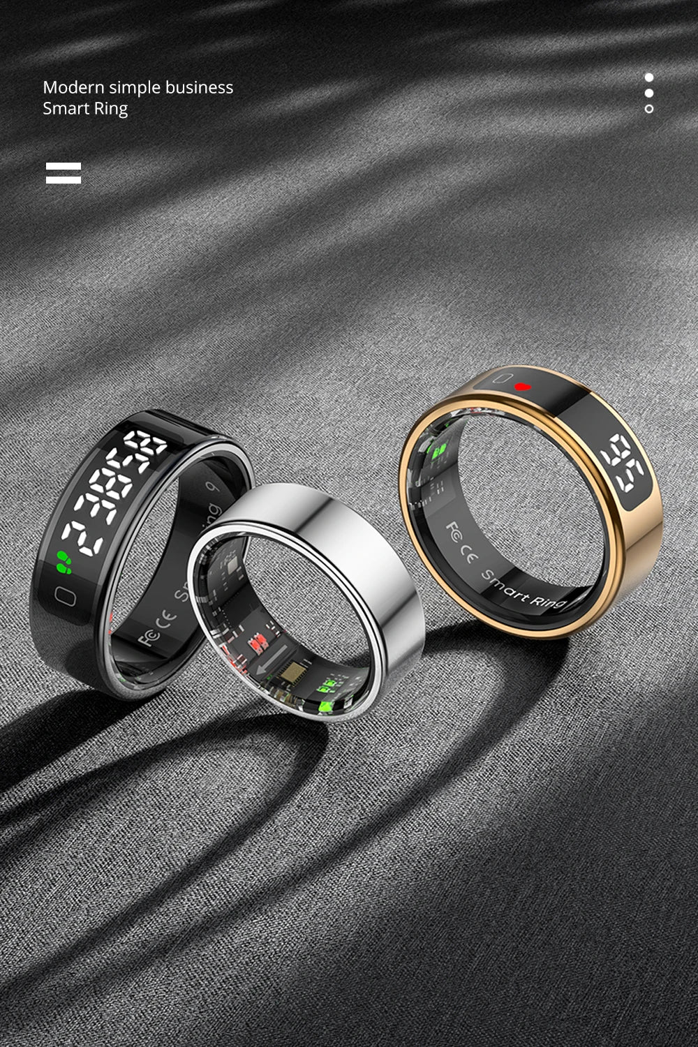 COLMI R12 – Smart Health Ring with Display