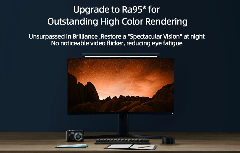 VisionGlow Max™ – Premium Monitor Light Bar