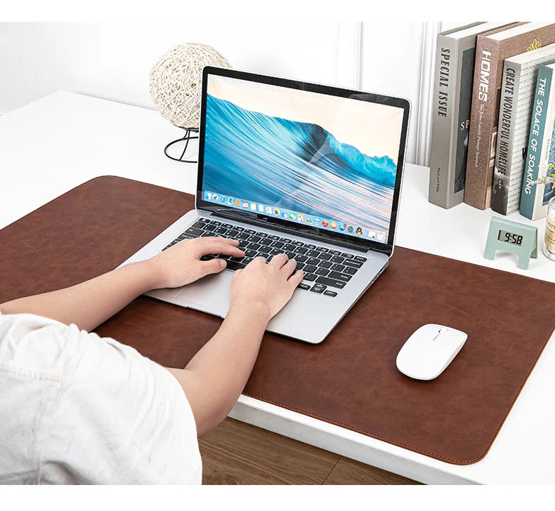 Gadgit Co™ Waterproof PU Leather Desk Mat | Non-Slip, Easy-Clean, 5 Sizes