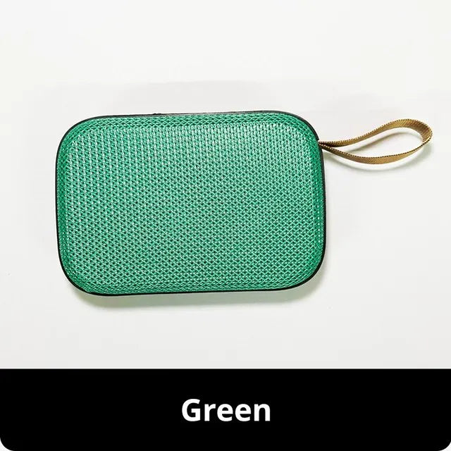 Gadgit Co™ Portable Bluetooth 5.0 Speaker | FM Radio, TF Card, Fabric Design
